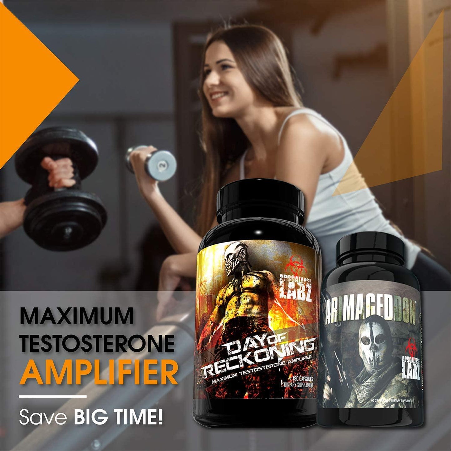 DAY OF RECKONING - NATURAL TESTOSTERONE BOOSTER, SUPPLEMENT NATURAL ENERGY, LEAN MUSCLE GROWTH, PROMOTE FAT LOSS, INCREASE MALE PERFORMANCE