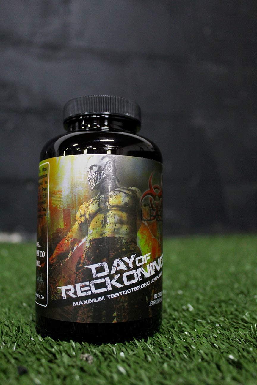 DAY OF RECKONING - NATURAL TESTOSTERONE BOOSTER, SUPPLEMENT NATURAL ENERGY, LEAN MUSCLE GROWTH, PROMOTE FAT LOSS, INCREASE MALE PERFORMANCE
