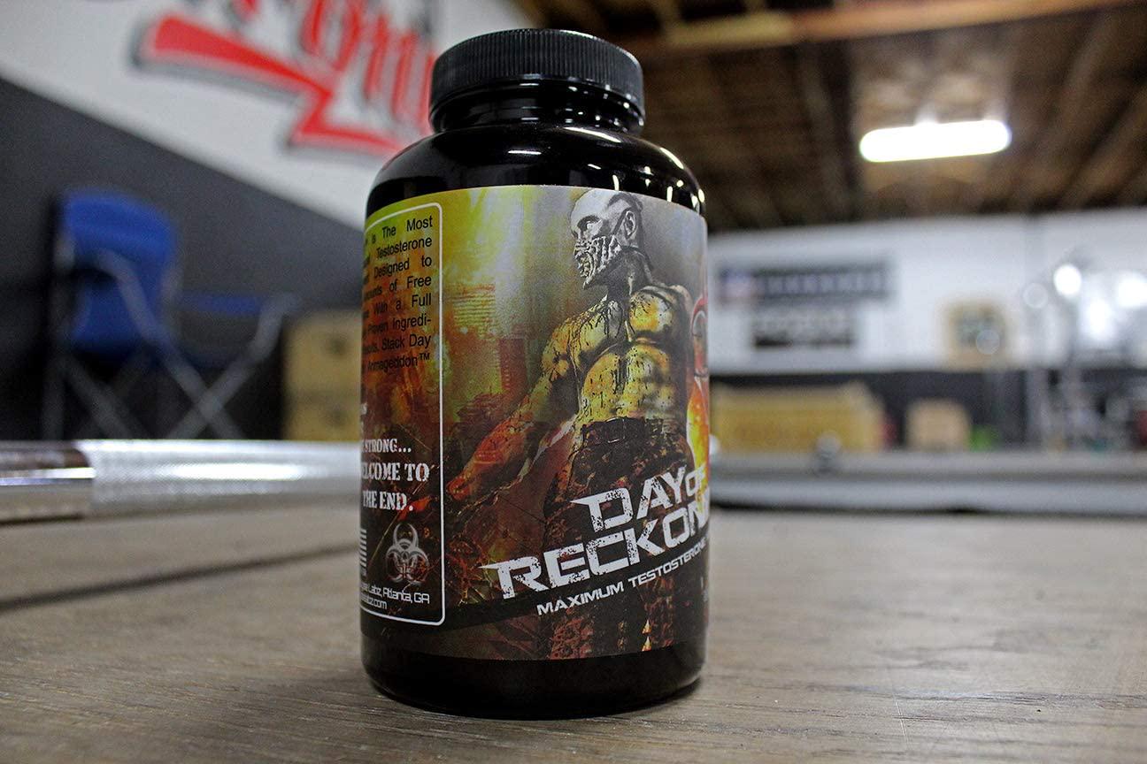 DAY OF RECKONING - NATURAL TESTOSTERONE BOOSTER, SUPPLEMENT NATURAL ENERGY, LEAN MUSCLE GROWTH, PROMOTE FAT LOSS, INCREASE MALE PERFORMANCE