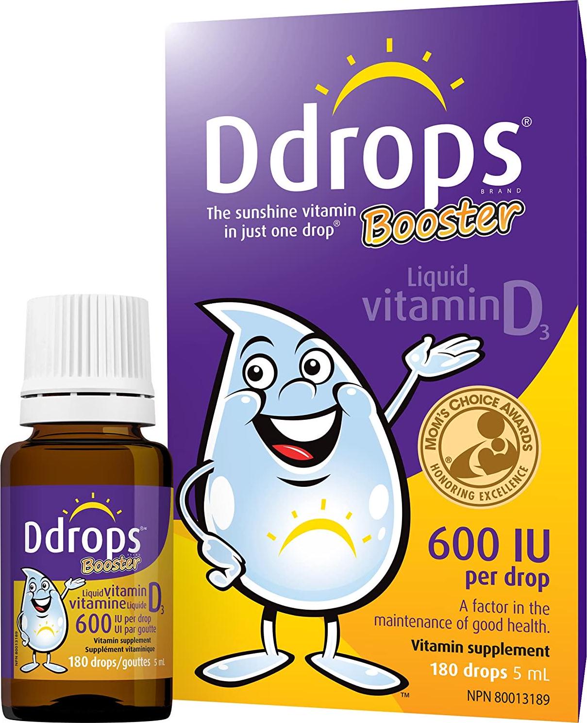 DDROPS Ddrops 600 Iu Booster, 5 ML