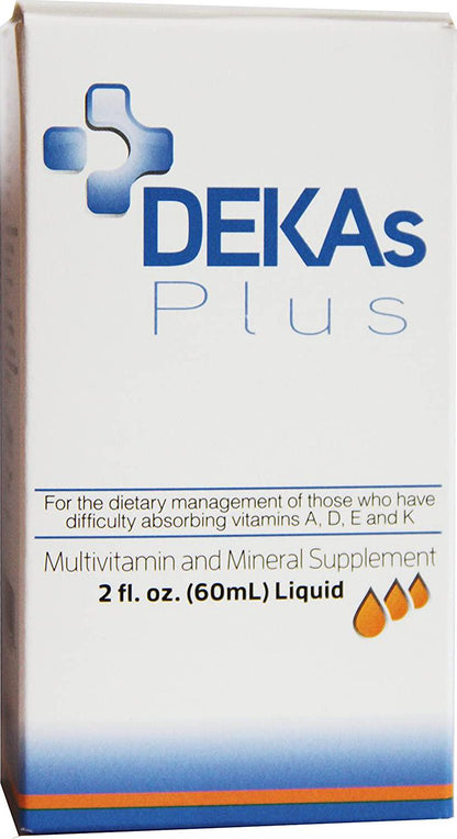 DEKAs Plus Liquid, 2oz. Per Bottle