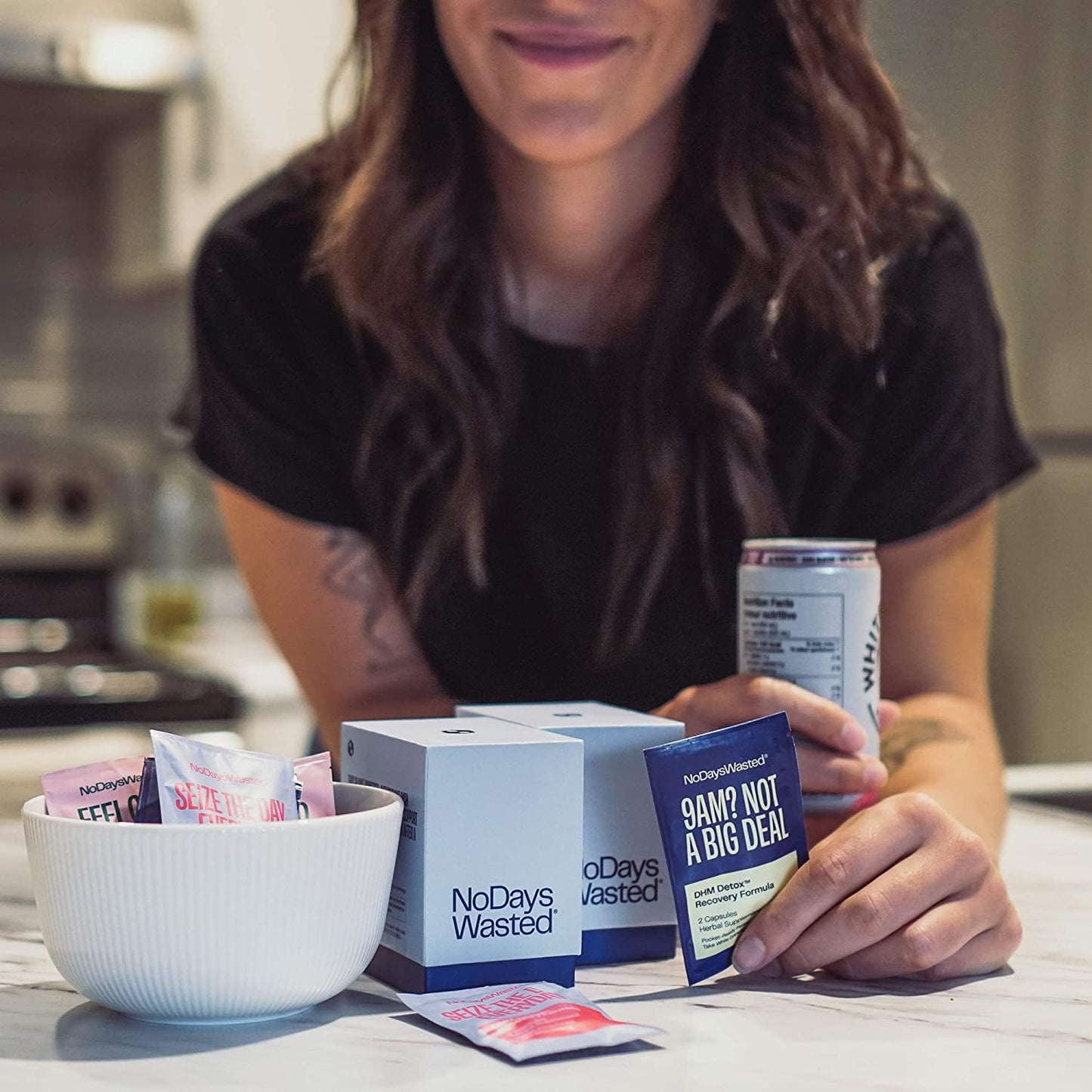 DHM Detox Hangover Prevention Pills - Dihydromyricetin (DHM), N Acetyl Cysteine, Milk Thistle, Prickly Pear, Hydration Electrolytes Blend-Take After-Alcohol to Aid in Recovery