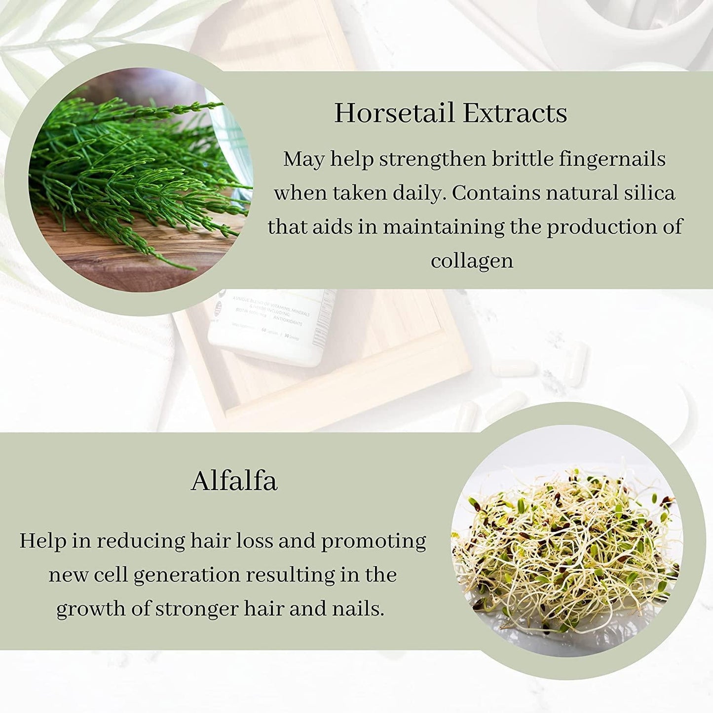 DHT Blocker for Women, Biotin 5000mcg, Hair Vitamins for Faster Hair Growth for Women, Saw Palmetto, Bamboo Silica, Hair Food, Women`s Hair Loss Supplements, Vegetarian, 60-Count Bottle