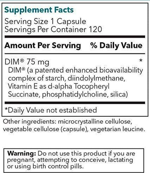 DIMPRO - BioResponse DIM 75 mg, 120 caps - from Energetic Nutrition