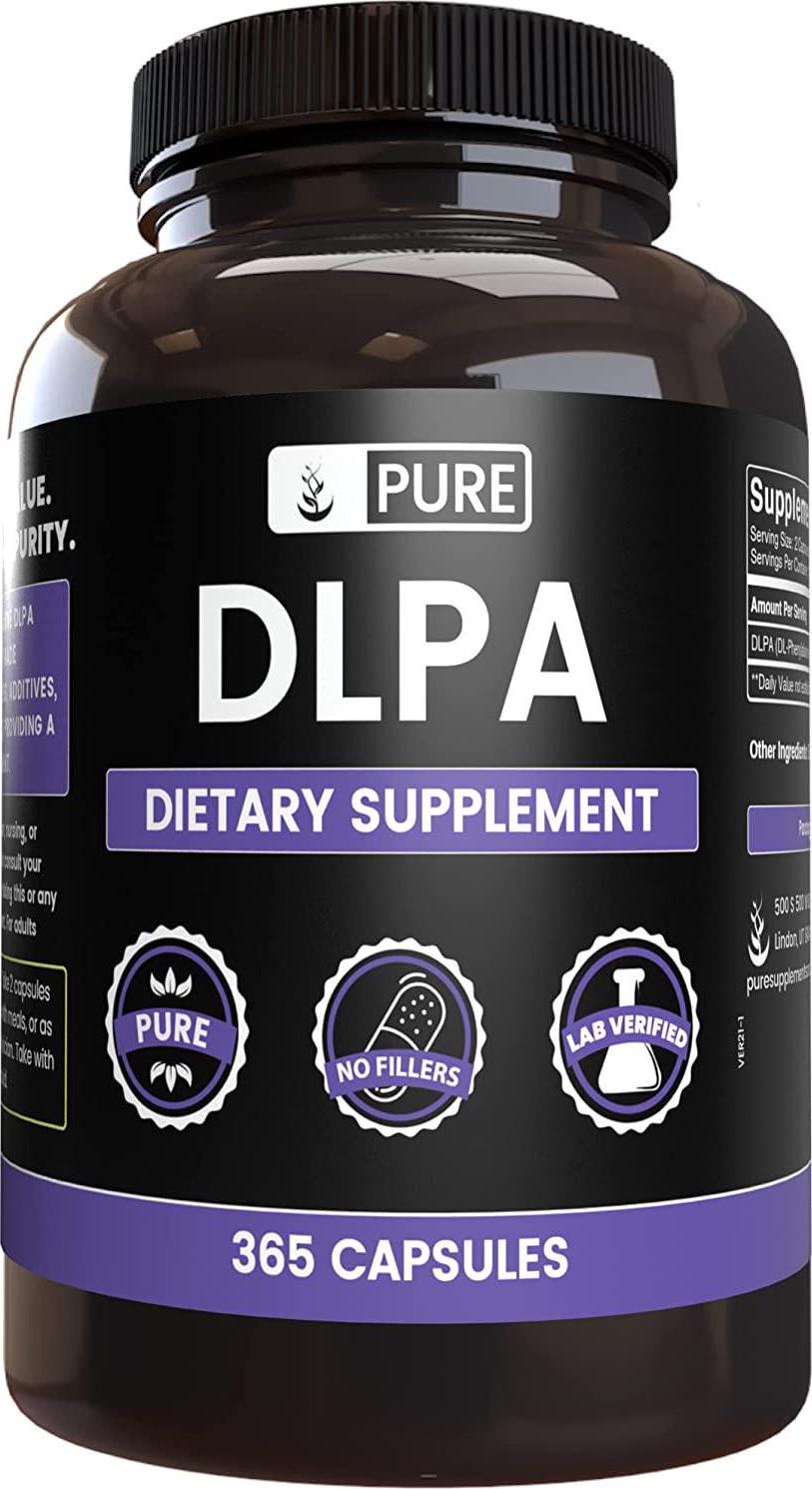 DL-Phenylalanine DLPA Mood, Energy, Lab Tested (330 mg)