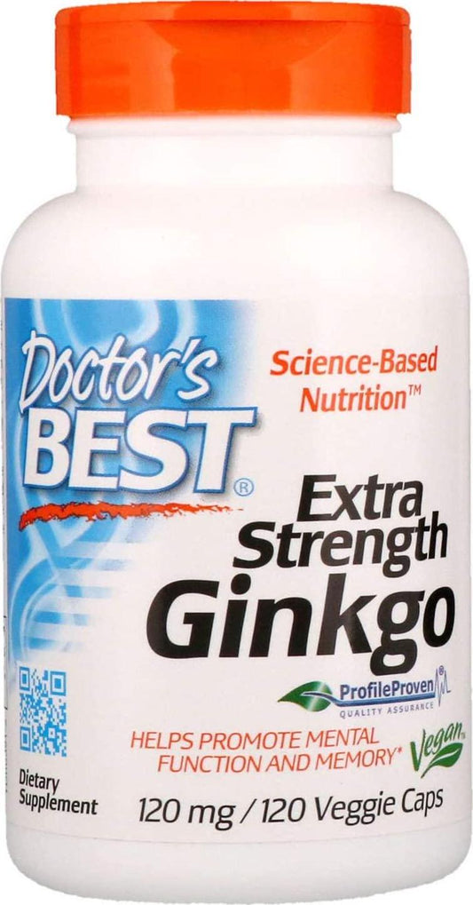 DOCTORS BEST Extra Strength Ginkgo, 120C (Pack Of 2)