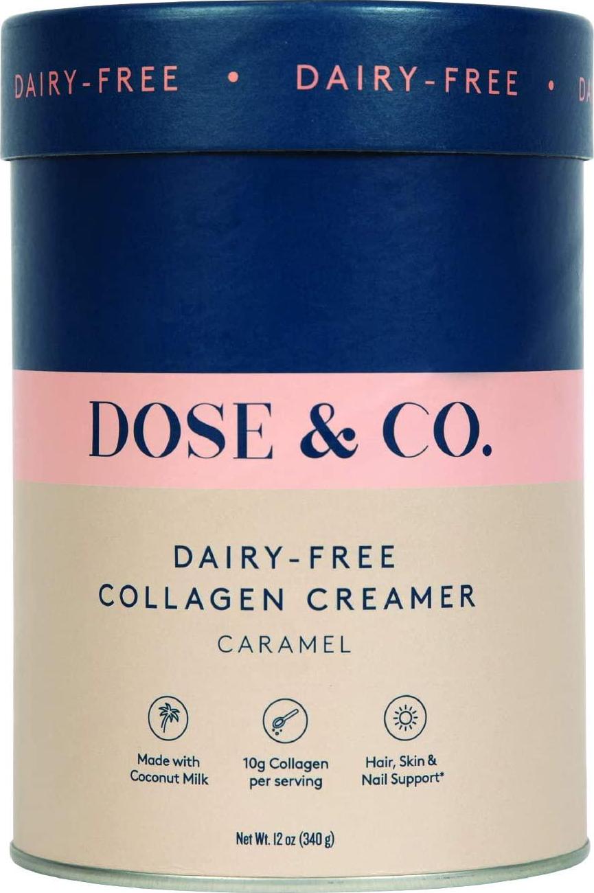 DOSE and CO Dose and Co Dairy Free Collagen Creamer (Caramel) 340g (11216)