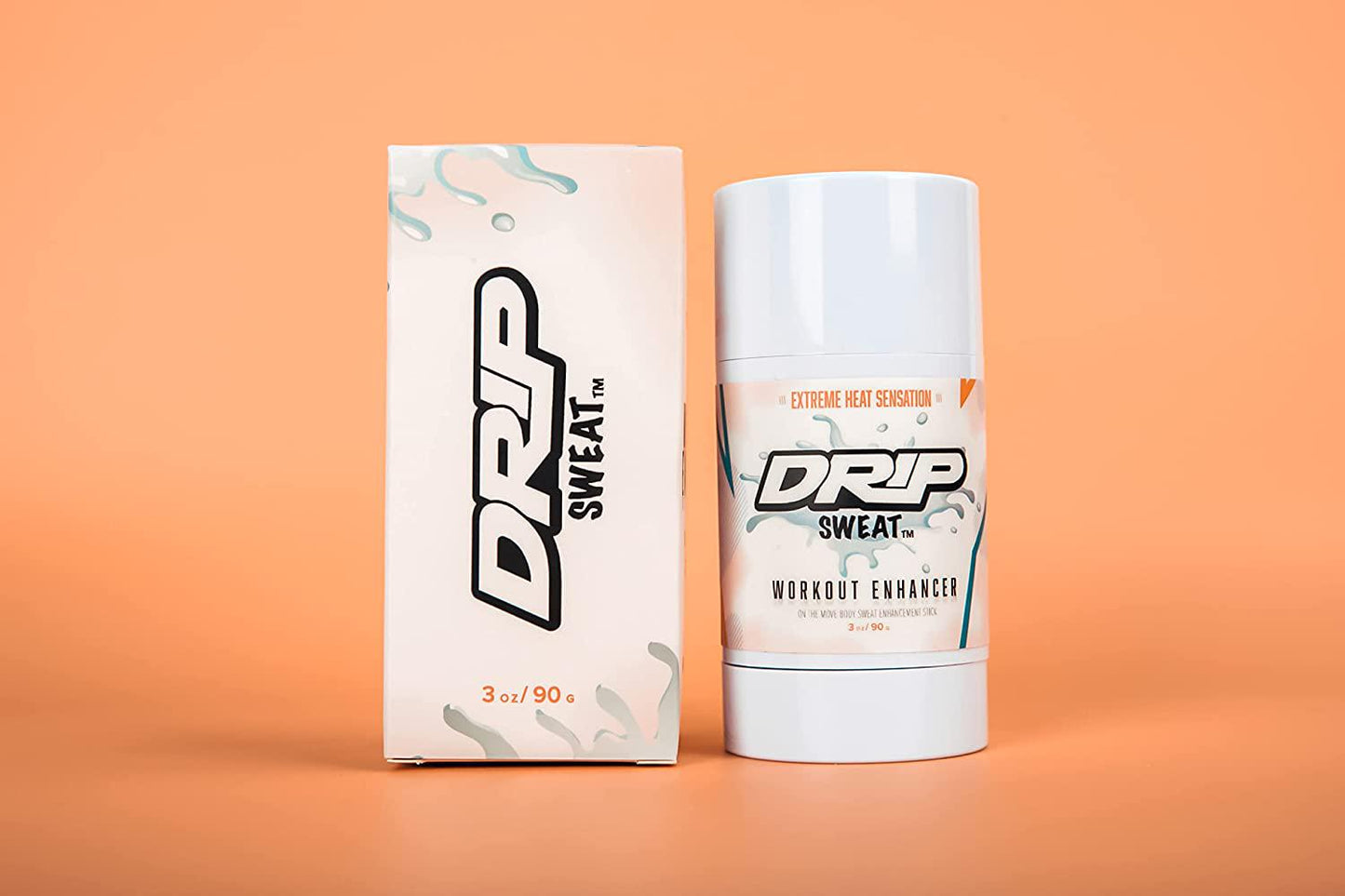DRIP Sweat - Workout Enhancer - Natural Thermogenic Hot Slimming and Body Toning Sweat Stick for Men and Women.
