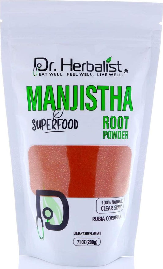 DR. Herbalist 100% Natural Manjishta Root Powder I 200g