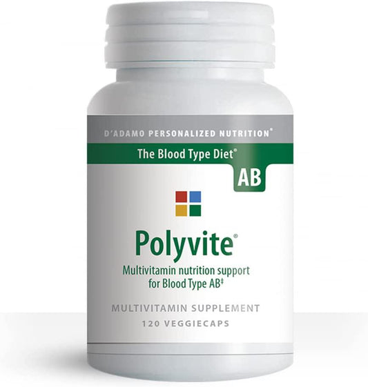 D'Adamo Personalized Nutrition - Polyvite AB 120 vcaps