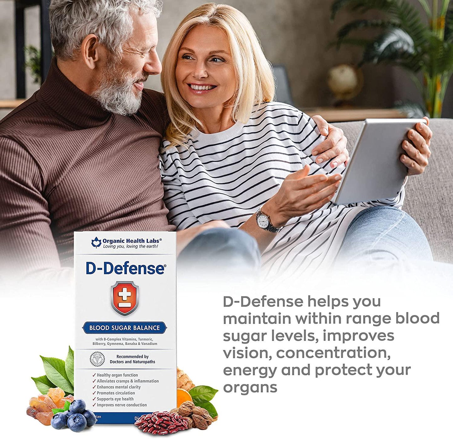 D-Defense Sugar Balance - 60 Veggie Capsules