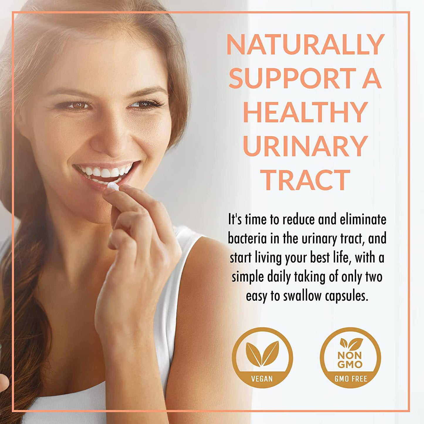 D-Mannose With Cranberry Extract Capsules 1000mg-2000mg Dose 30-60 Day Supply, Vegan Premium High Strength, UTI Cystitis Health Supplement, Urinary Tract Bladder Cleanse, 100% Natural, UK Made