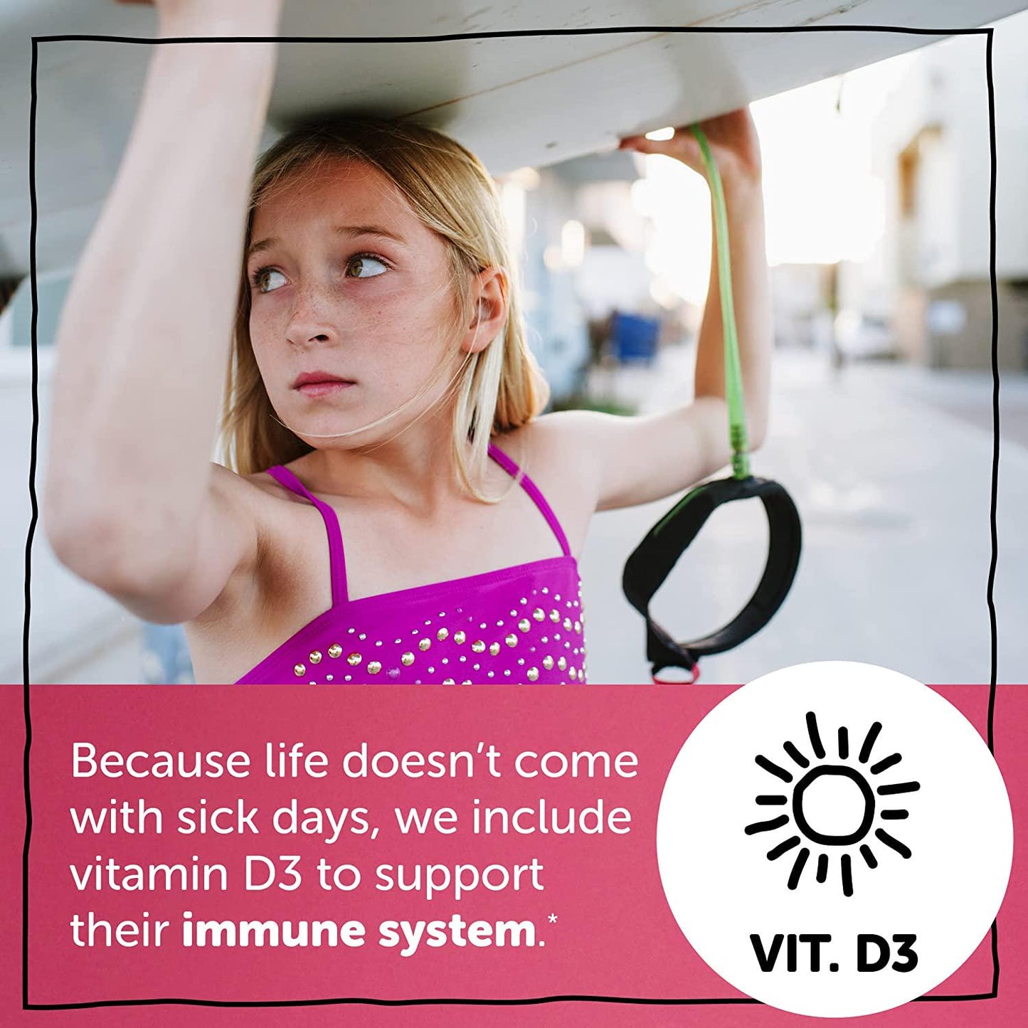 Daily Gummy Vitamin Teen Girl Complete: Vitamin C, Vitamin D3, Vitamin E, Omega 3, Vitamin B12, Multivitamin, Vitamin K2, Lutein Immune Support, Zeaxanthin, by SmartyPants, 120 Count (30 Day Supply)