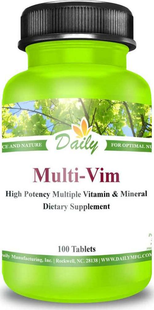 Daily Manufacturing -Multi-Vim |100 Tablets