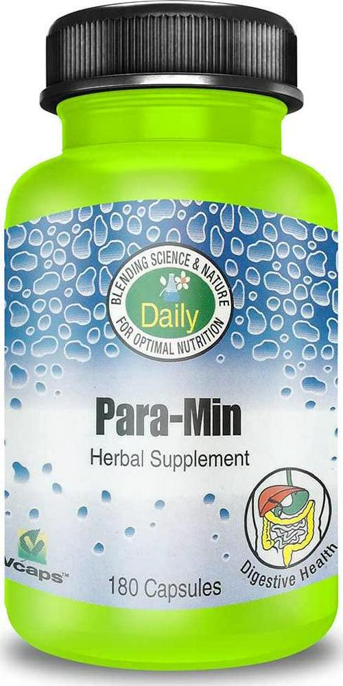 Daily Manufacturing -Para-Min (Herbs and Diatomaceous Earth) |180 Capsules