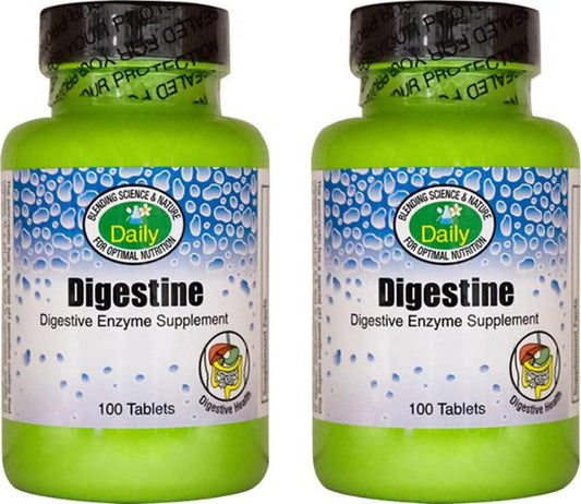 Daily Manufacturing -Digestine |100 Tablets, 2 Pack