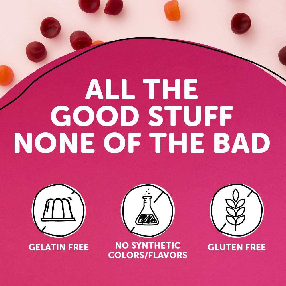 Daily Organic Gummy Women’s Multivitamin: Vitamin C, D3 and Zinc for Immunity, Biotin for Hair and Skin, Omega 3 Fish Oil, B6, Selenium, Methyl B12 by SmartyPants (180 Count, 45 Day Supply)