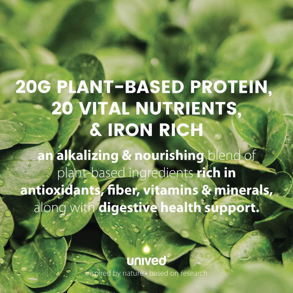 Daily Supergreens Powder, Plant-Based Superfood Blend of 20 Vital Nutrients, 2 Billion Probiotics, Digestive Enzymes, Iron and Fiber Rich, with Antioxidants, Vitamins and Minerals, Unflavored, 31 servings