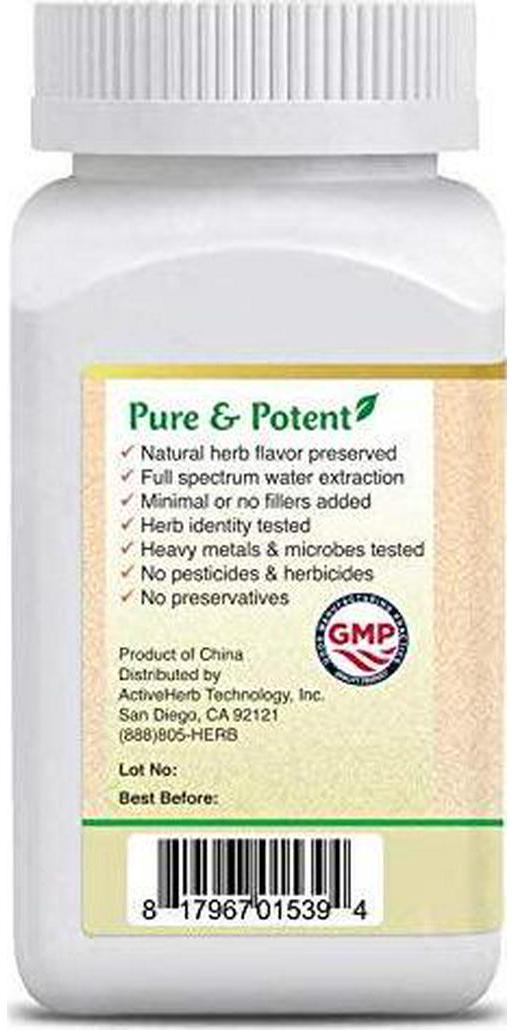 Dan Shen - Salvia Root 6.7x Concentrated Granules 100 Grams by Active Herb