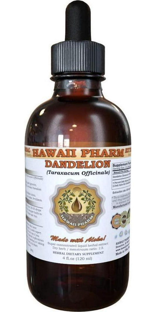 Dandelion Liquid Extract, Dandelion (Taraxacum Officinale) Leaf Powder Tincture Supplement 2 oz