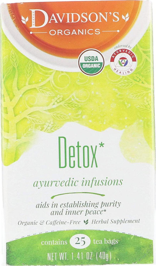 Davidson&#039;s Ayurvedic Infusions Detox Tea 25 teabags