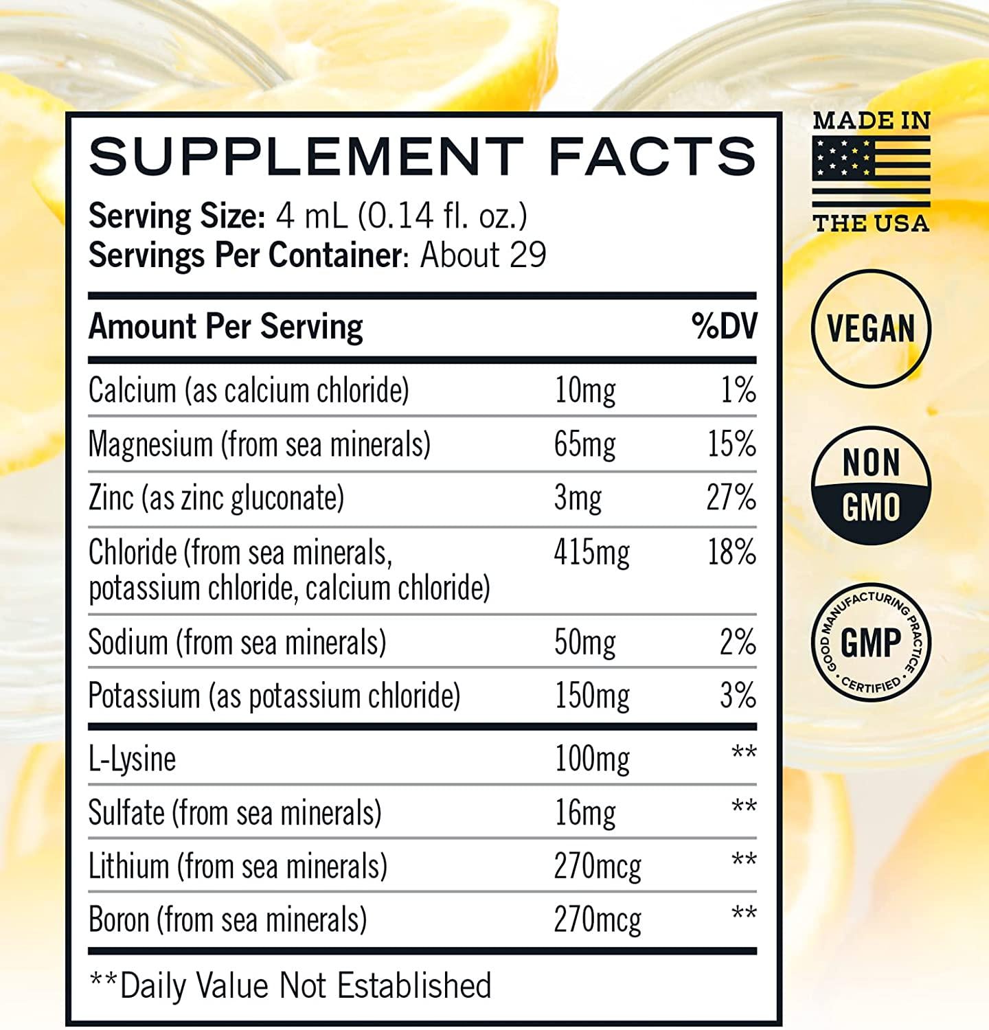 Daylyte Keto Electrolyte Drops Hydration Supplement - Keto Electrolytes | Dehydration Relief Fast for Workout, Hangover, Illness, Sweating, Travel Recovery, 4oz 39 Servings, Lemon Flavor