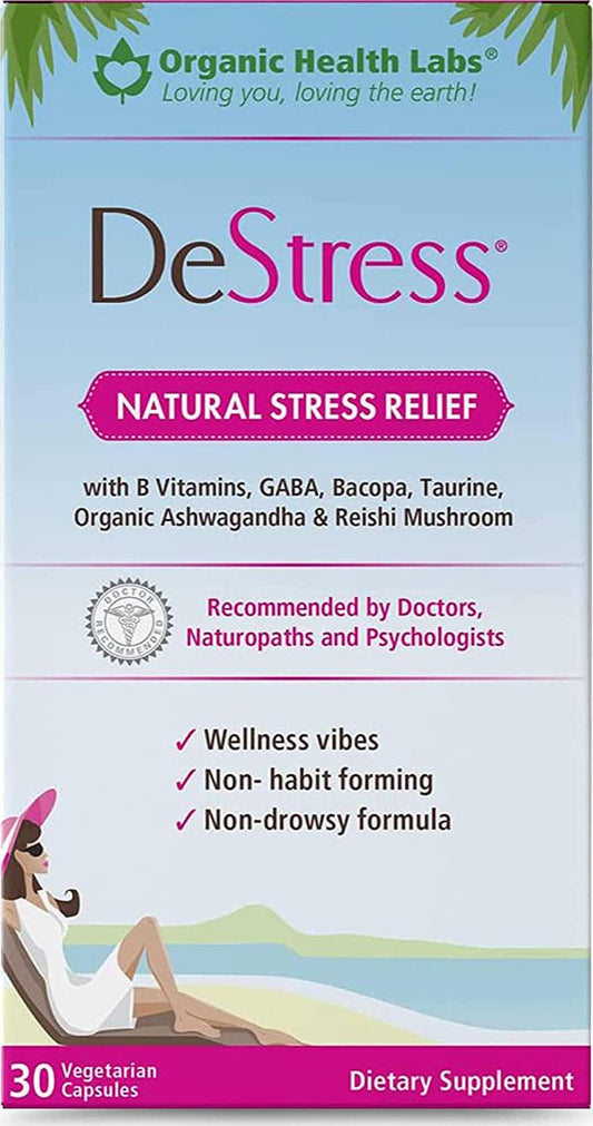 DeStress - 30 Veggie Capsules