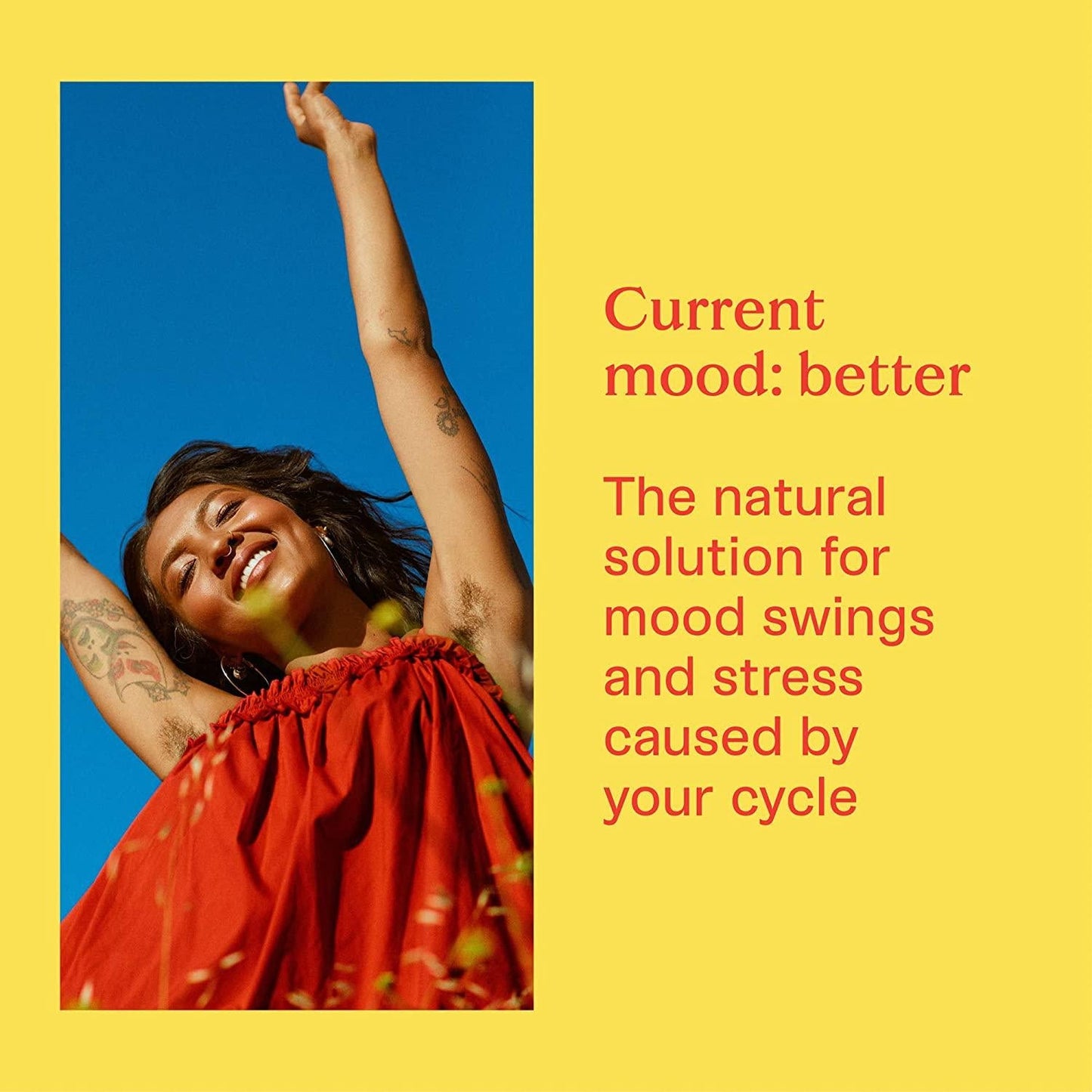 De Lune, Steady Mood, Natural Relief for PMS Mood Swings and Stress, 60 Tablets