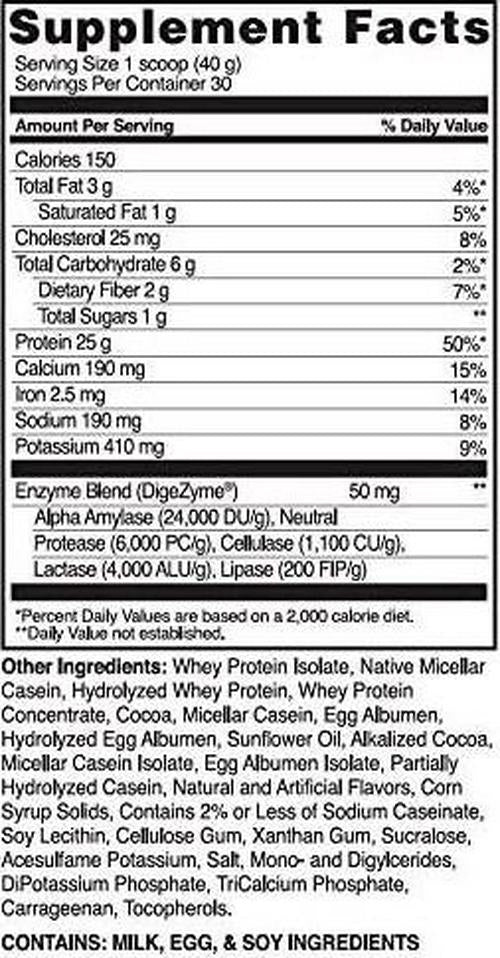 Deca PRO 10-Source Protein Matrix (Blackout Chocolate)