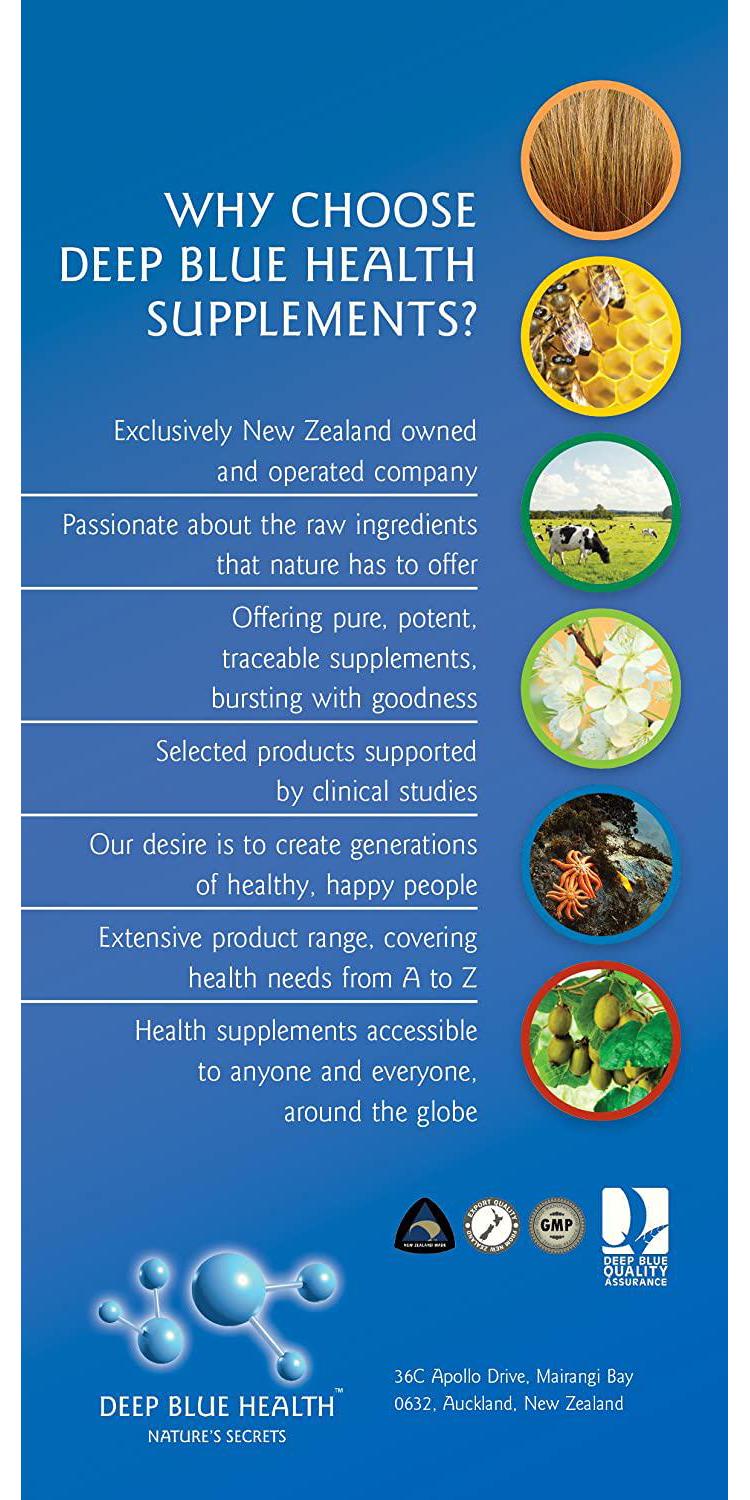 Deep Blue Health New Zealand SEA CUCUMBER 90 capsules