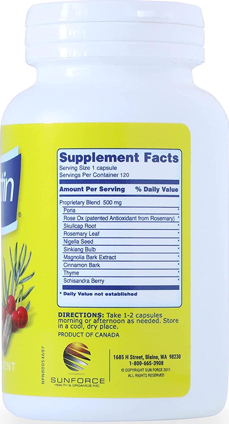 Deep Lung Cleanse Veggie Caps | RespirActin Product Family of Herbal Supplements | Respiratory System Support (120)