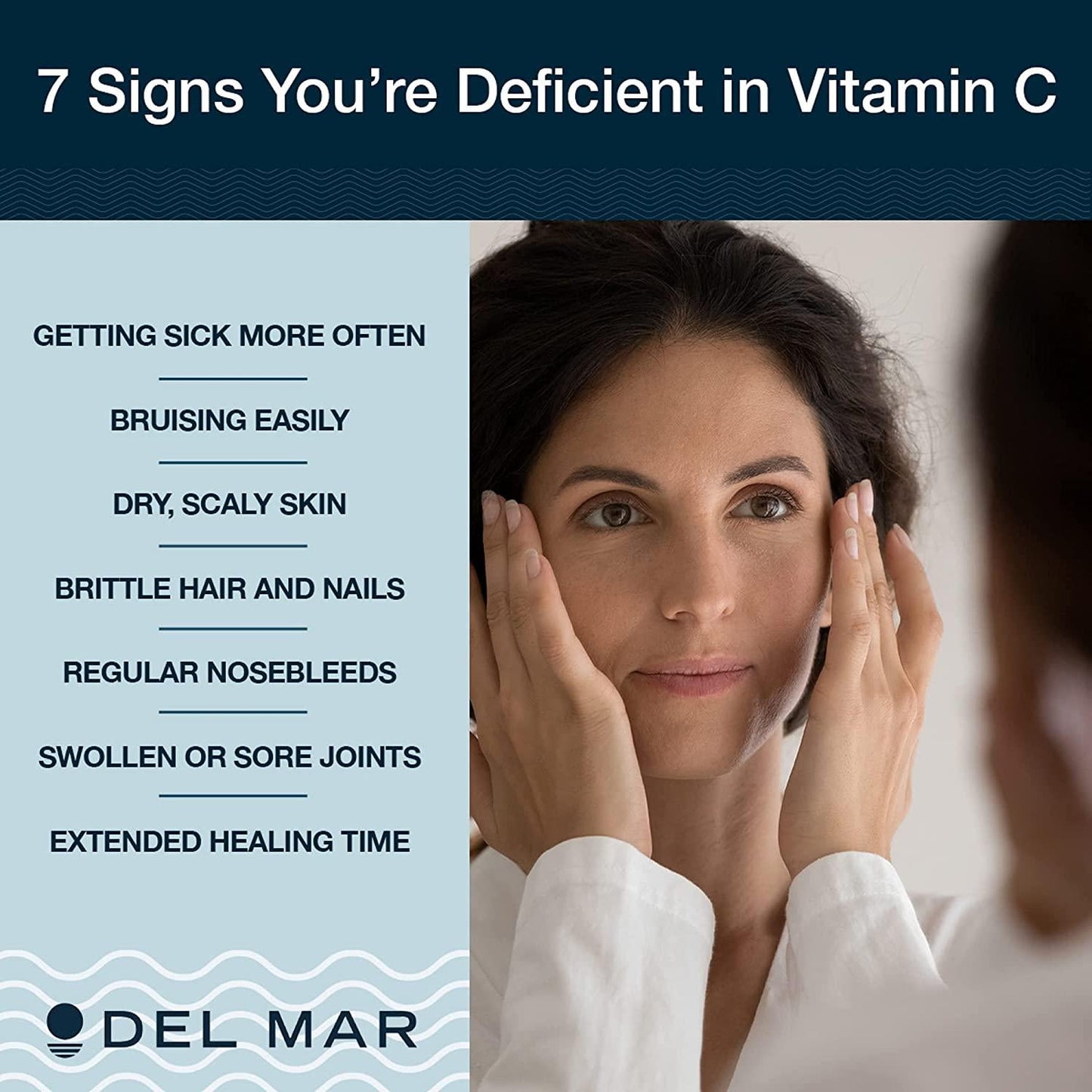 Del Mar Labs AfterGlo Liposomal Vitamin C 1000mg - 30 Servings - Vitamin C as Sodium Ascorbate and Ascorbic Acid - Immune System Booster and Collagen Supplement - Non-GMO - Vegan - Made in USA