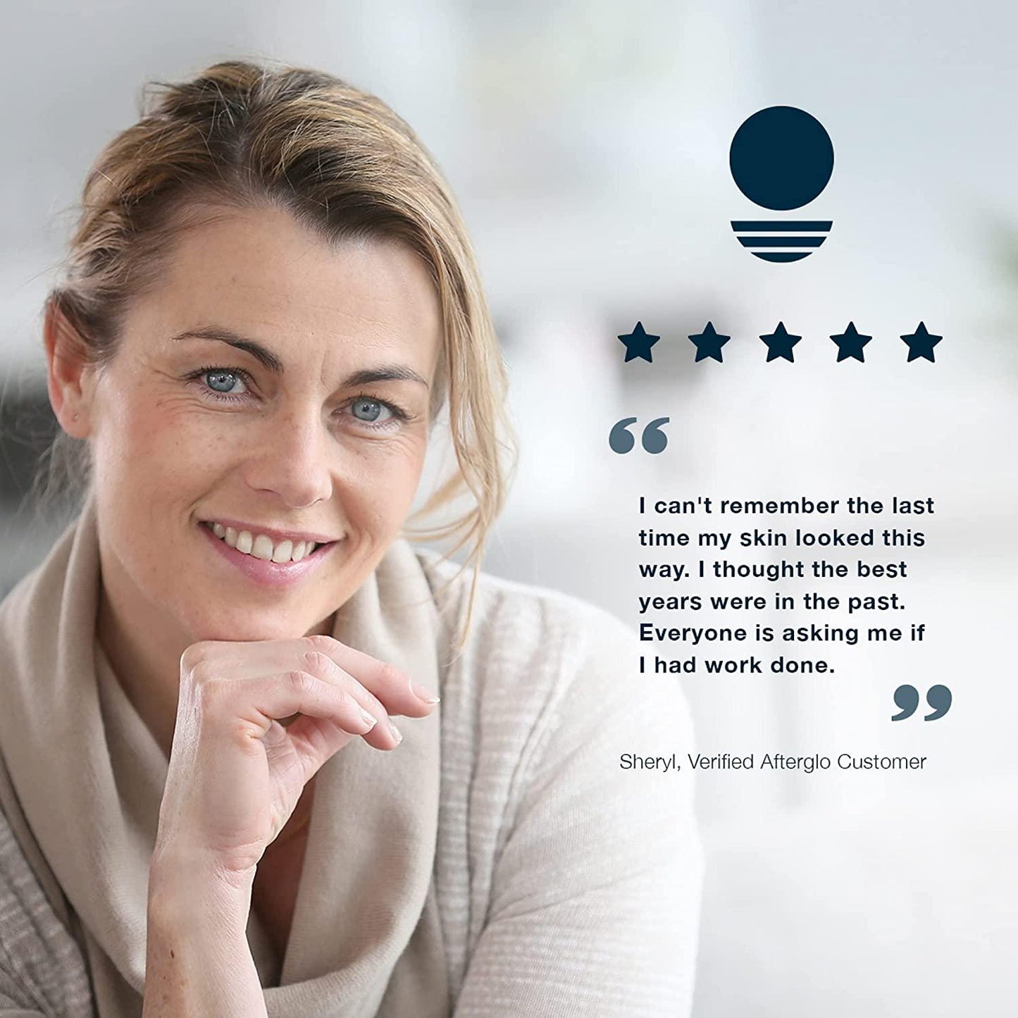 Del Mar Labs AfterGlo Liposomal Vitamin C 1000mg - 30 Servings - Vitamin C as Sodium Ascorbate and Ascorbic Acid - Immune System Booster and Collagen Supplement - Non-GMO - Vegan - Made in USA