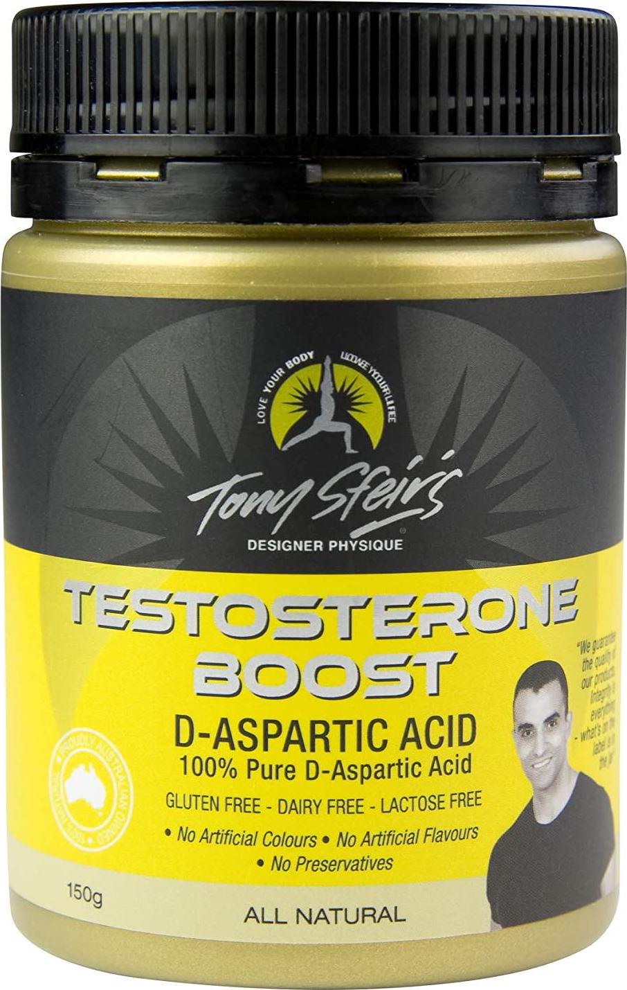 Designer Physique D-Aspartic Acid Testosterone Boost Supplement, 150 grams