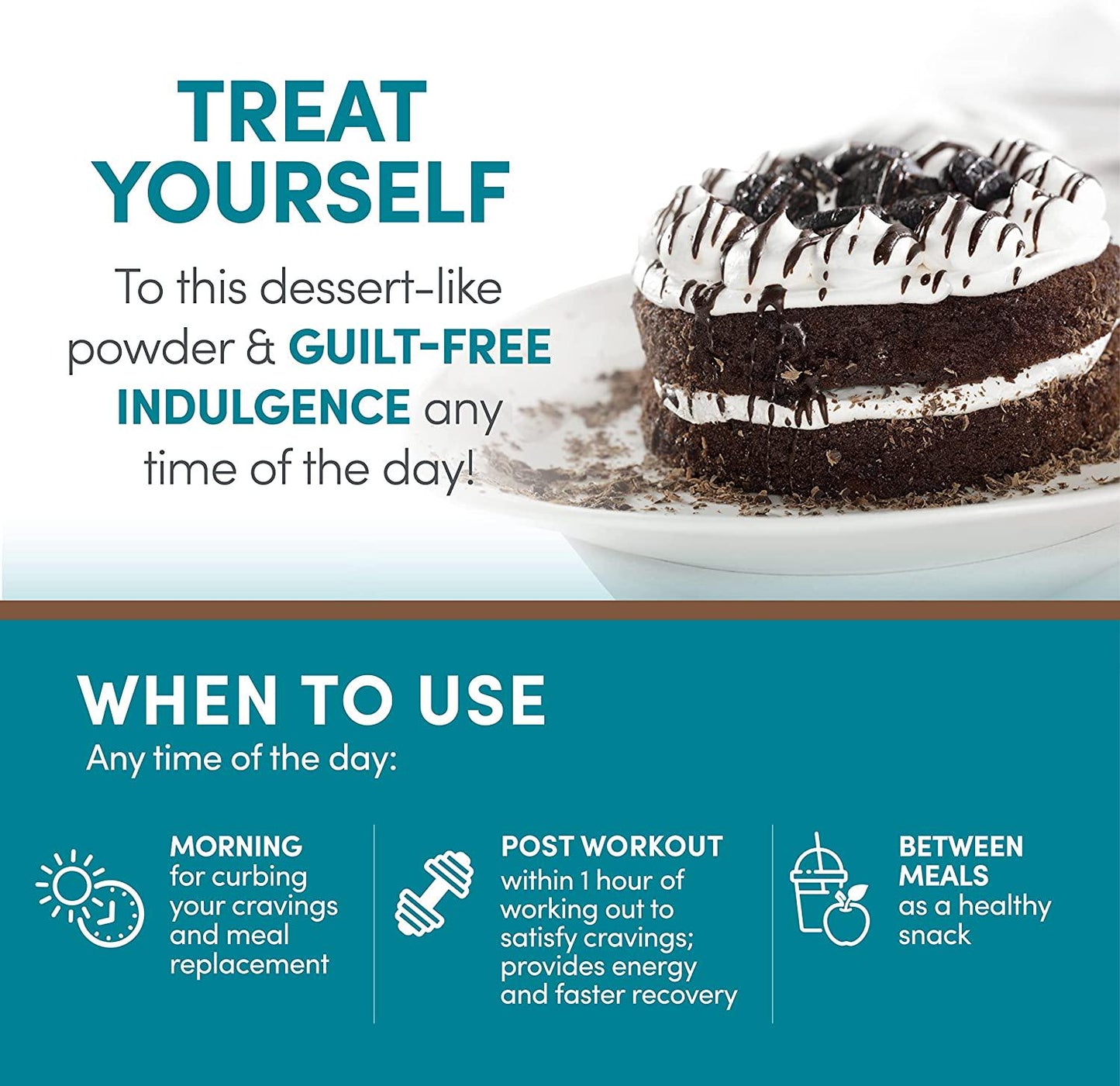 Designer Protein LITE, Low Calorie Natural Protein, Chocolate Cookies and Cream, 9.03 Ounce, 10 g (Pack of 1), 170195