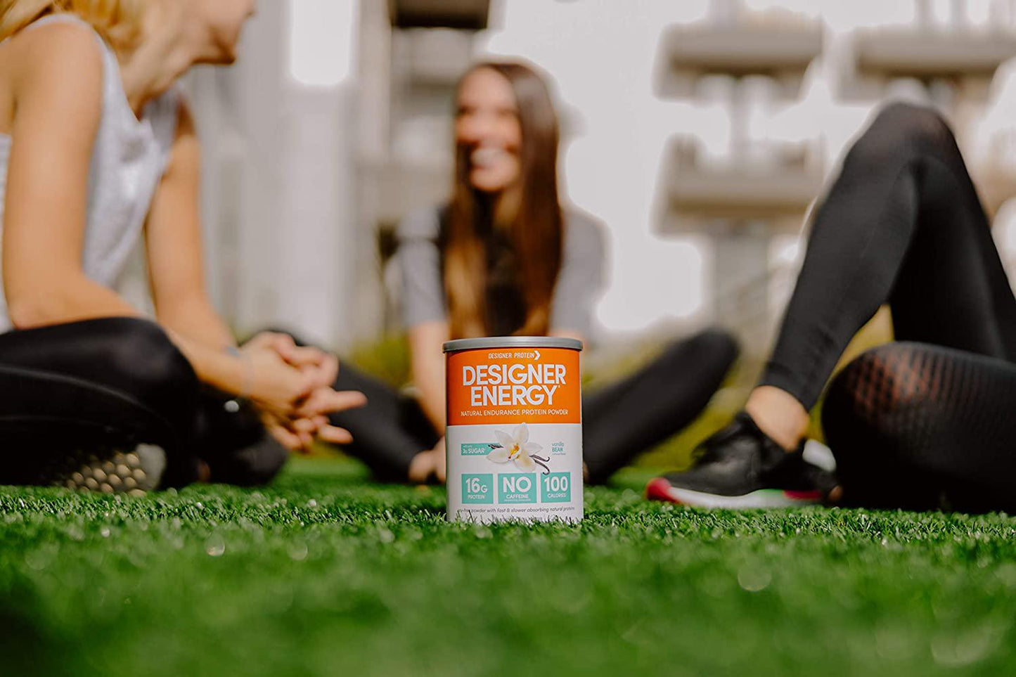 Designer Protein Sustained Energy Natural Endurance Protein, Vanilla Bean, 12 Ounce