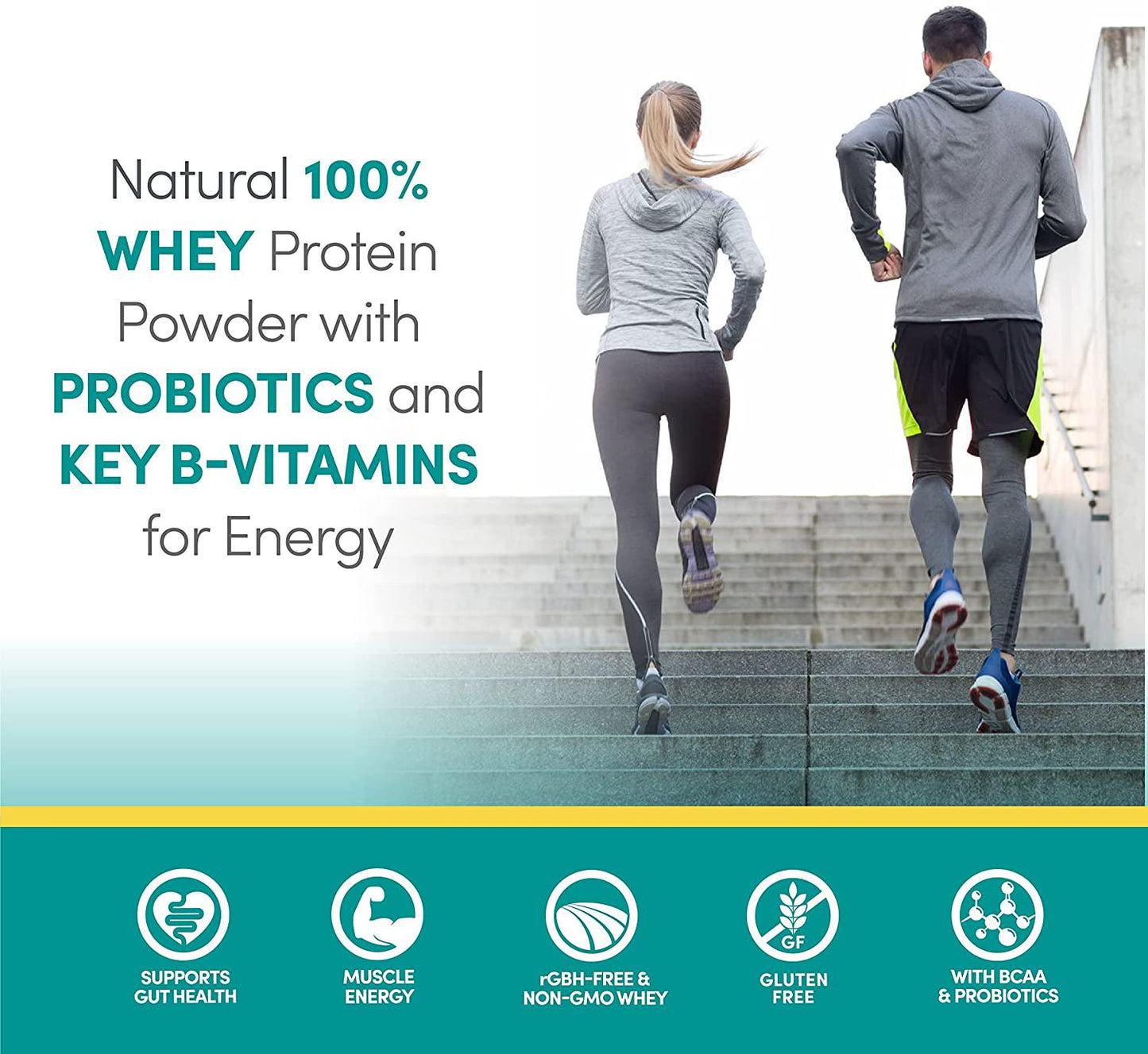 Designer Whey Premium Natural 100% Whey Protein, Summer Strawberry, 2 Pound