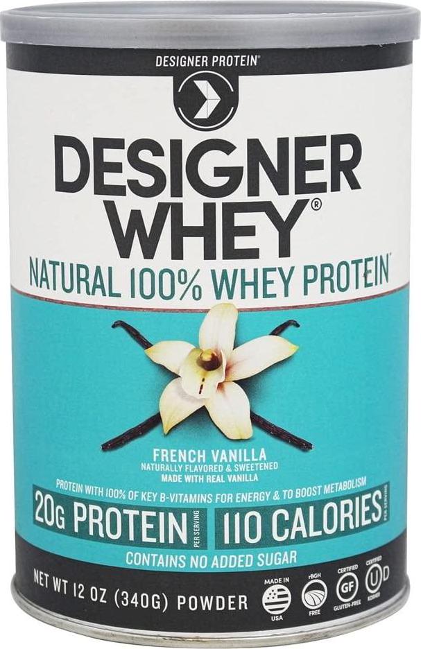 Designer Whey - Protein Powder - French Vanilla - 12 oz