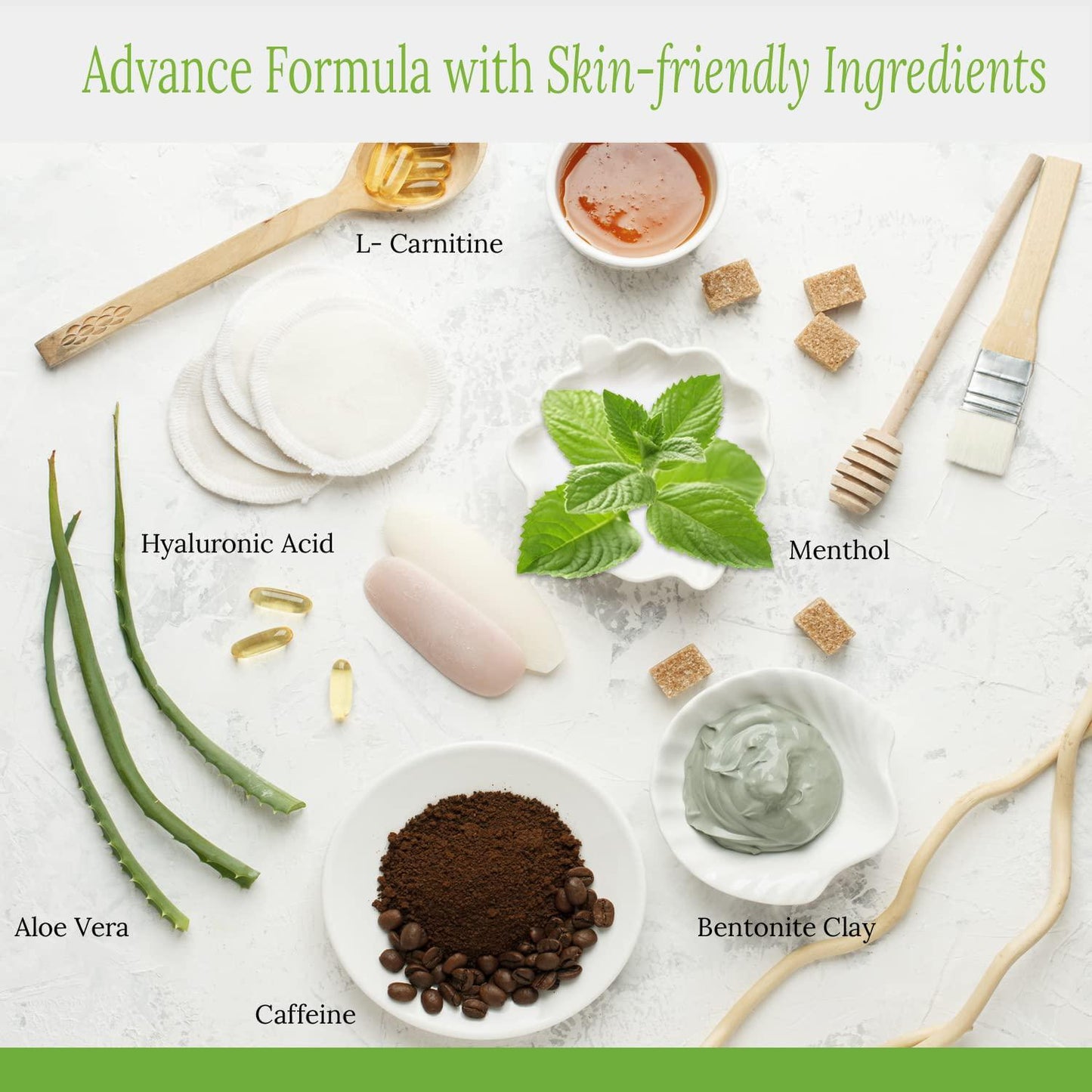 Detox Clay Body Wraps for Women | Quick 30 Minute Formula with Bentonite Clay, Bandage Wrap, and Plastic Wrap