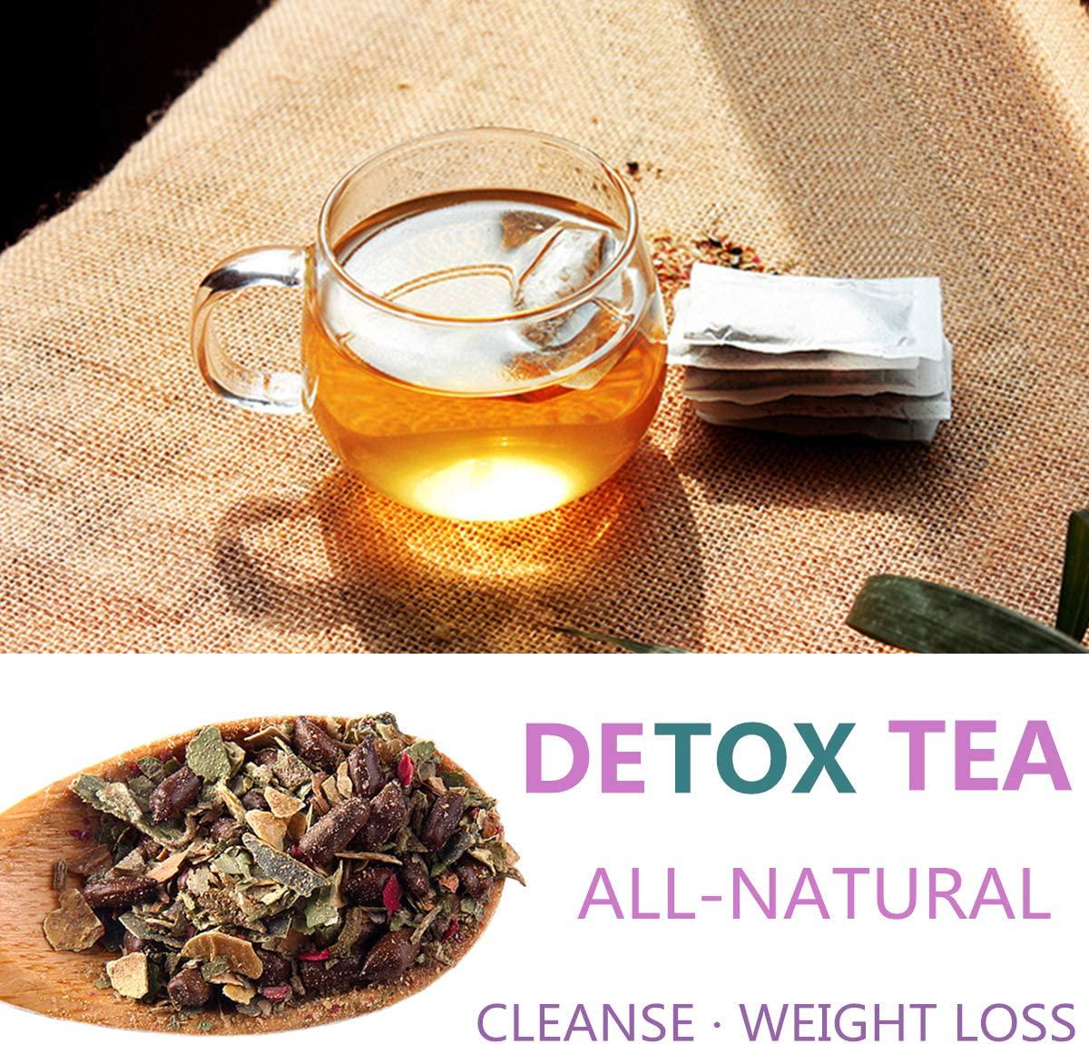 Detox Weight Loss Tea for Women, Gentle Detox Tea, 30 Day Skinny Tea for Slimming - Colon and Body Cleanse Detox Tea, Belly Fat