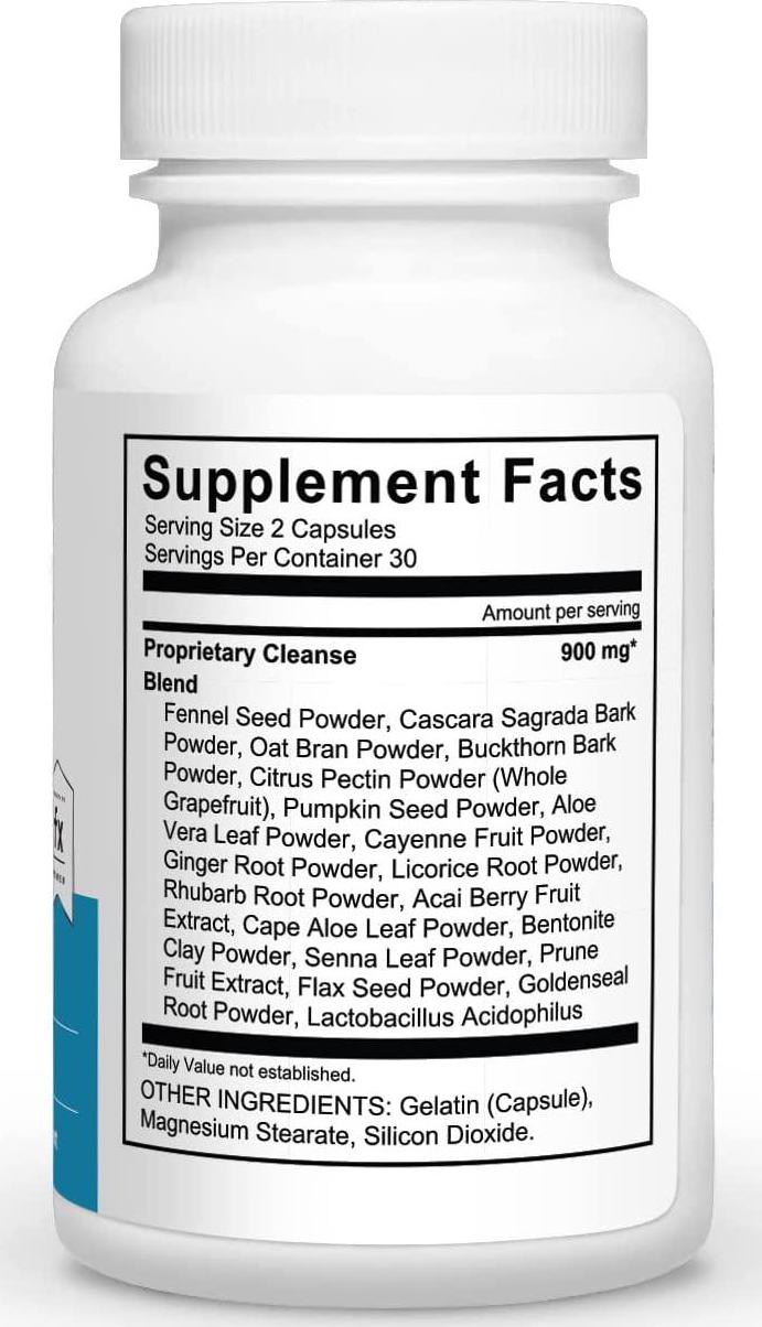 Detox and Cleanse Advanced Herbal Complex - Colon Cleanse Detox - Gently and Effectively Supports Optimized Metabolism, Healthy Bowel Movements, and Your Digestive System - 60 Capsules - 30 Day Supply