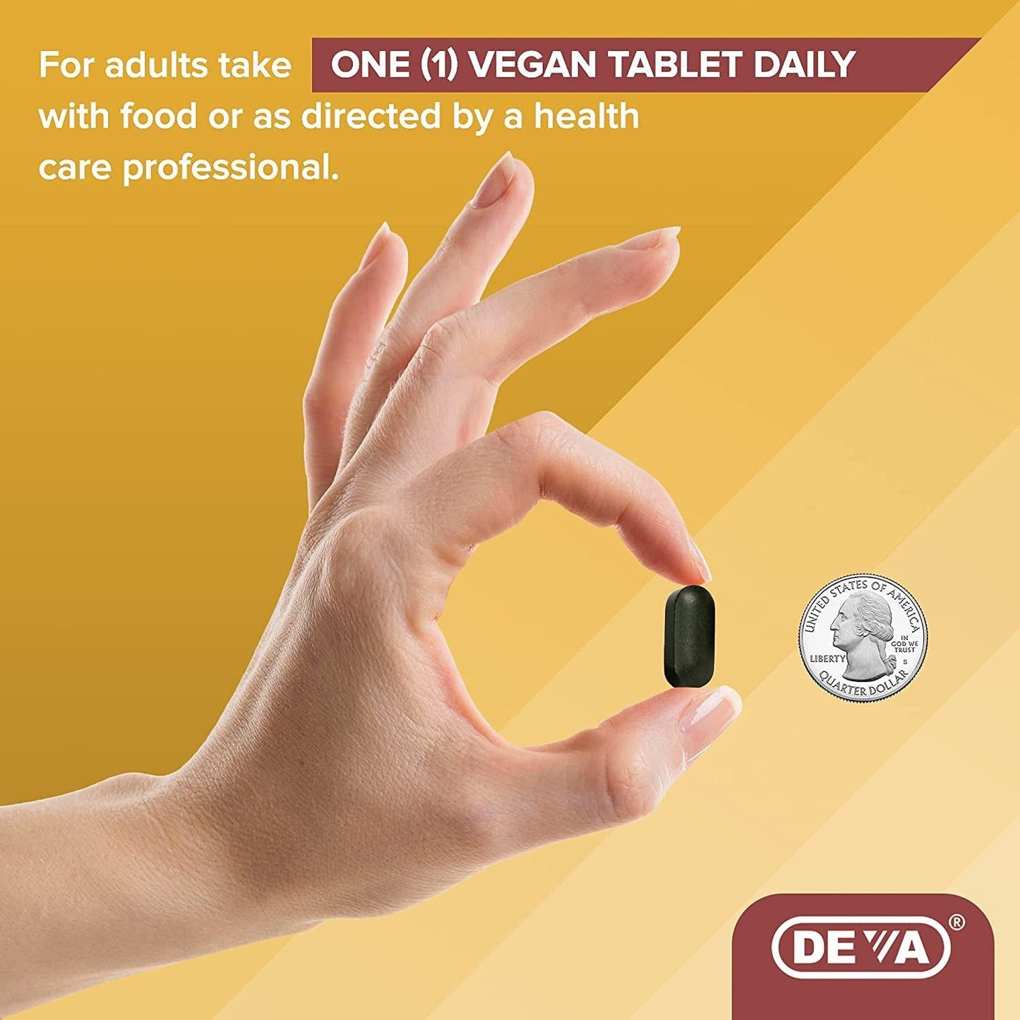 Deva Vegan Vitamins Daily Multivitamin and Mineral Supplement 90 tablets (Pack of 3)