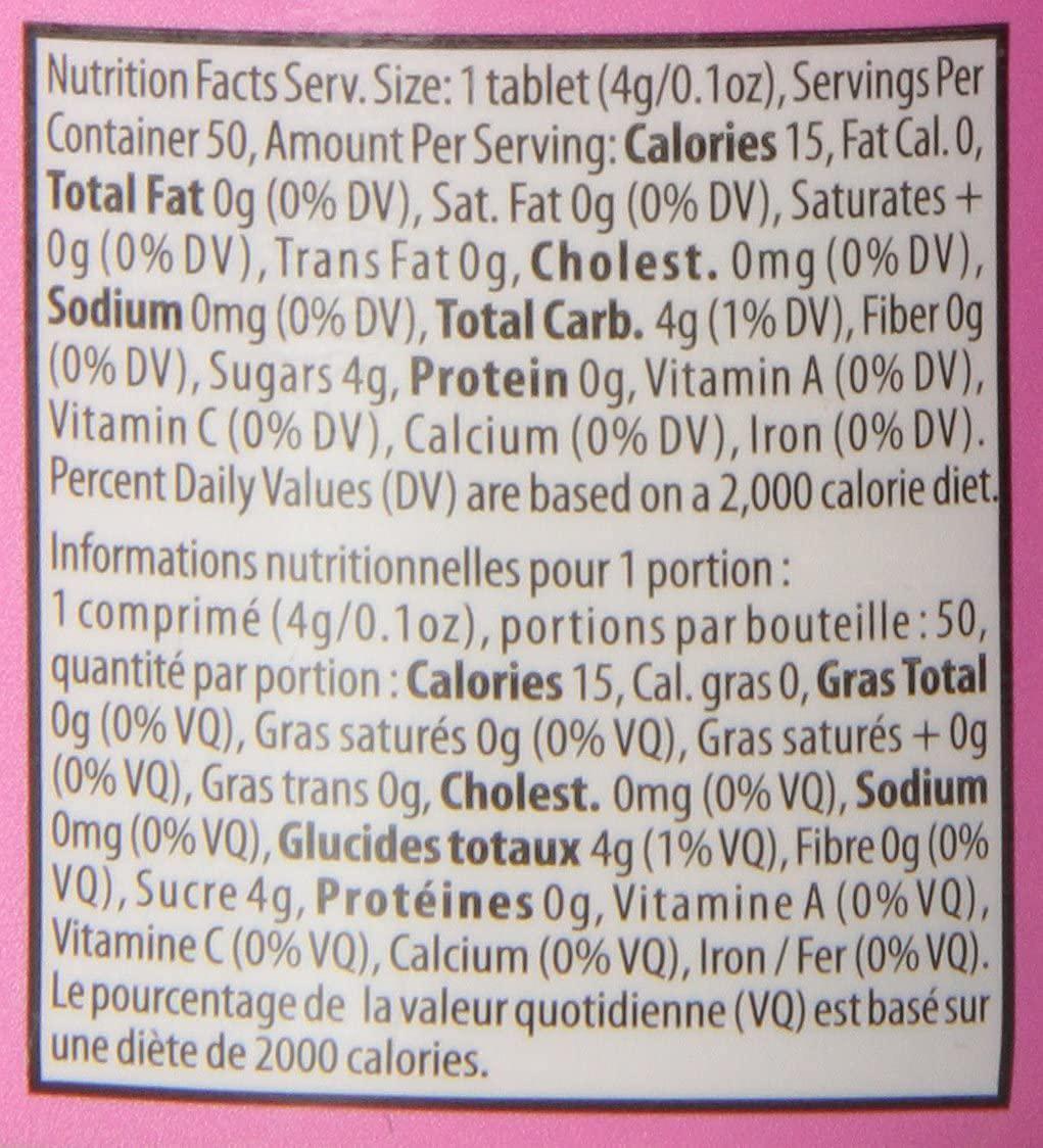 Dex4 Glucose Tablets, Fast Acting Low Blood Sugar Support, Carbohydrate Supplement, Watermelon, 50 Count Bottle