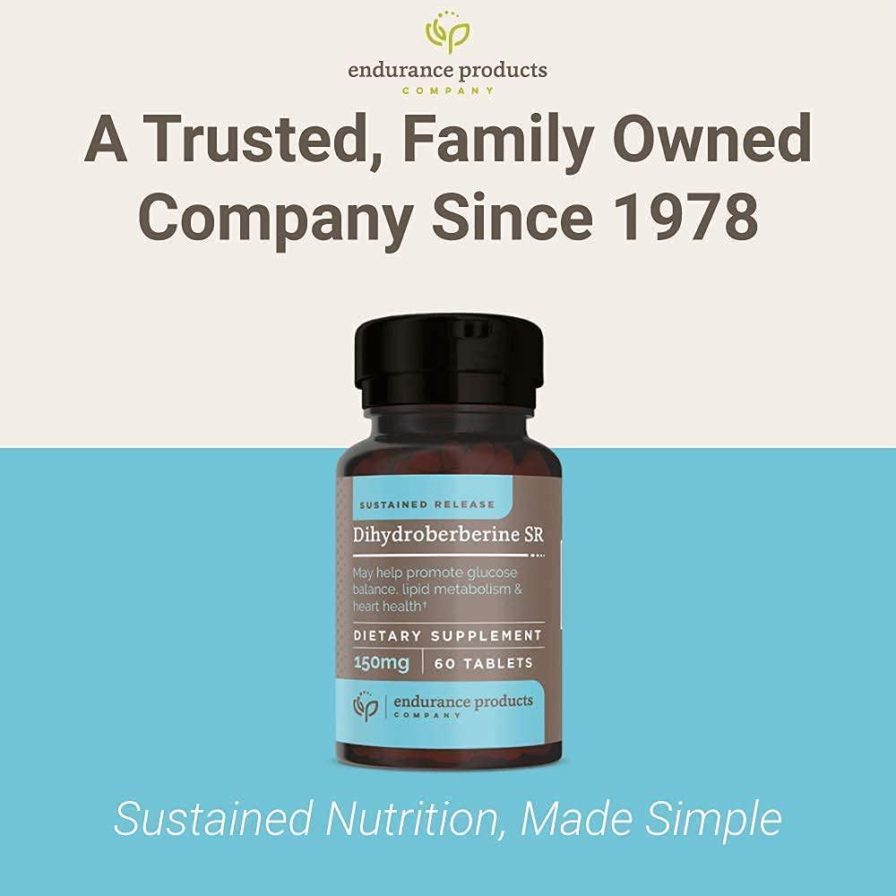 DiHydroBerberine -Sustained Release(5-7 Hours) Highly Bio Available Form of Berberine-150mg 60 Tabs - Maintain Healthy Blood Glucose* - Promote Healthy Cholesterol and Lipid Metabolism*