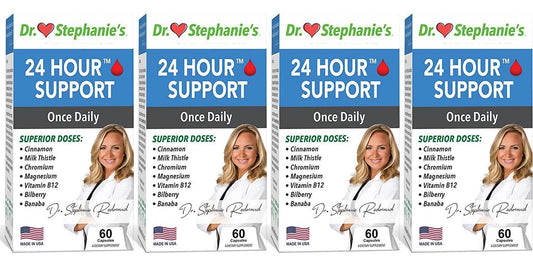 Diabetes Doctor Daily Support - 7 in 1 Blend for Daily Diabetes Needs and High Blood Sugar Regulation - Targets Insulin Resistance and Sensitivity, Organ Health, and Nutritional Deficiencies (4 Pack)
