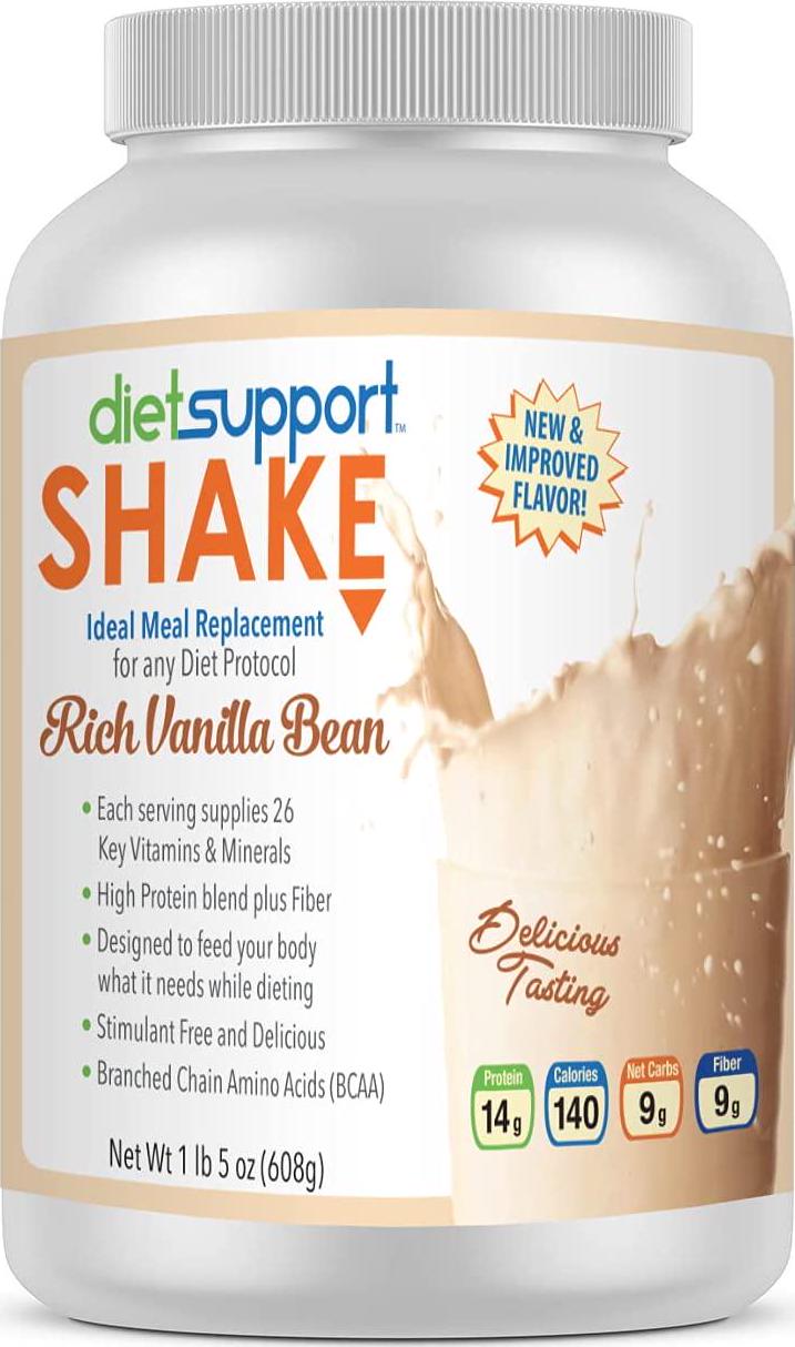 Diet Support Meal Replacement Shake - Rich Vanilla Bean