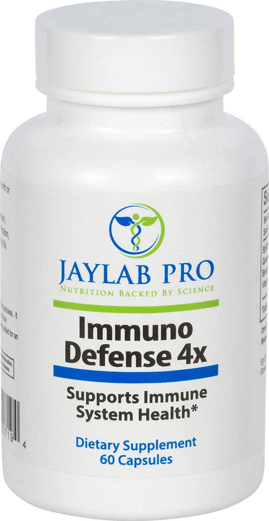 Dietitian Formulated Immuno Defense 4X Immune Support Supplement with EpiCor, Vitamin D, and Quercetin