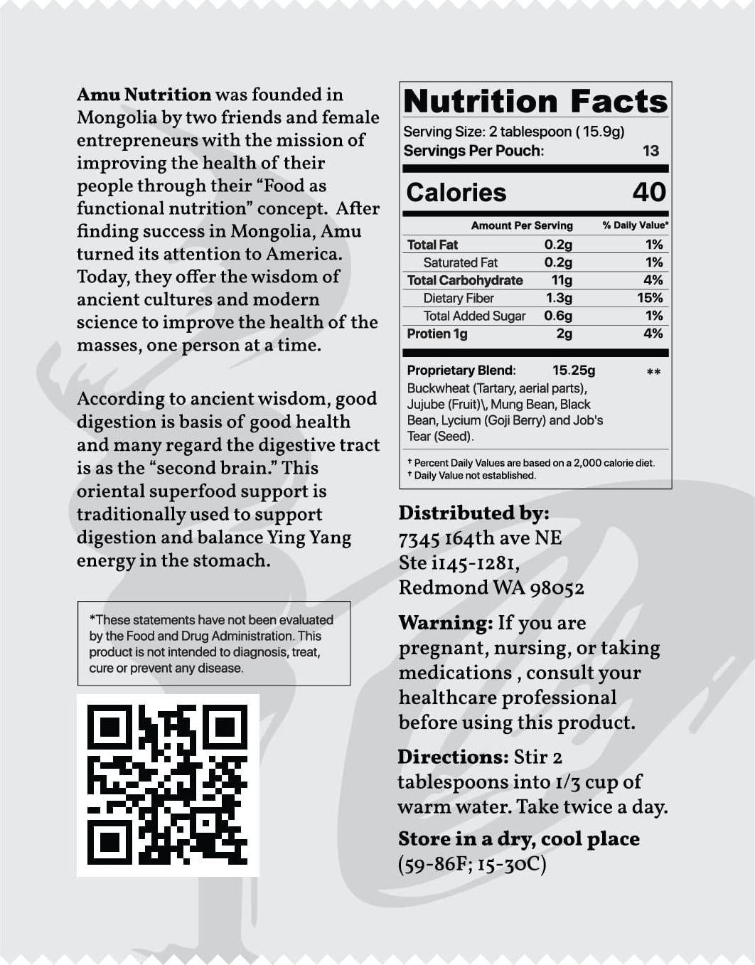 Digestion Formula Powder 7oz /198 gr, Helps Healthy Digestion, Helps Reduce Gas and Bloating, Better Digestion, Improved Absorption of Nutrients and Digestion Supplement