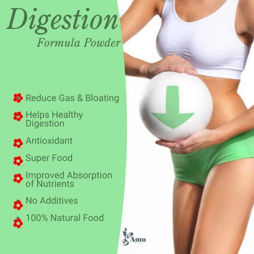 Digestion Formula Powder 7oz /198 gr, Helps Healthy Digestion, Helps Reduce Gas and Bloating, Better Digestion, Improved Absorption of Nutrients and Digestion Supplement