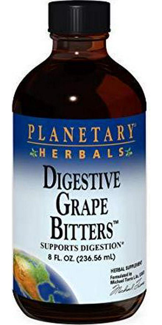 Digestive Grape Bitters Planetary Herbals 8 oz Liquid